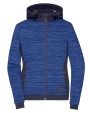JAMES & NICHOLSON Ladies´ Padded Hybrid Jacket Jacken personalisierbar