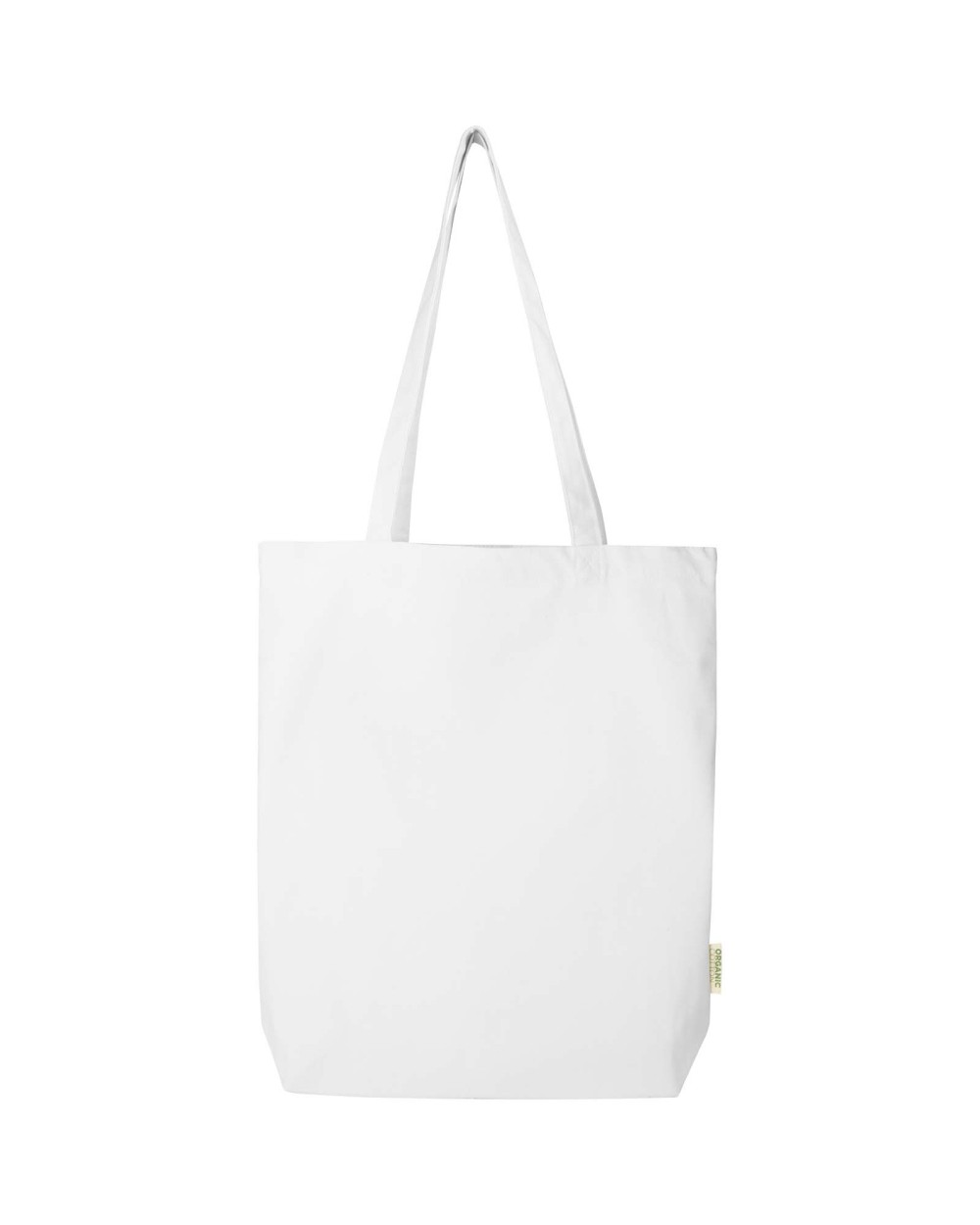Tote bags 4DO Orissa draagtas van 270 g/m² biologisch katoen 10L voor bedrukking &amp; borduring