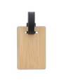 Tassen & Zakken 4DO Bagagelabel bamboe voor bedrukking &amp; borduring
