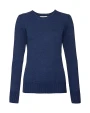 RUSSELL Ladies' Crew Neck Knitted Pullover Pullovers personalisierbar