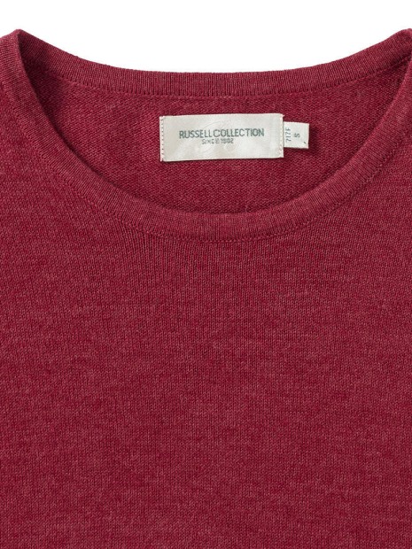 Pulls à personnaliser RUSSELL Ladies' Crew Neck Knitted Pullover 