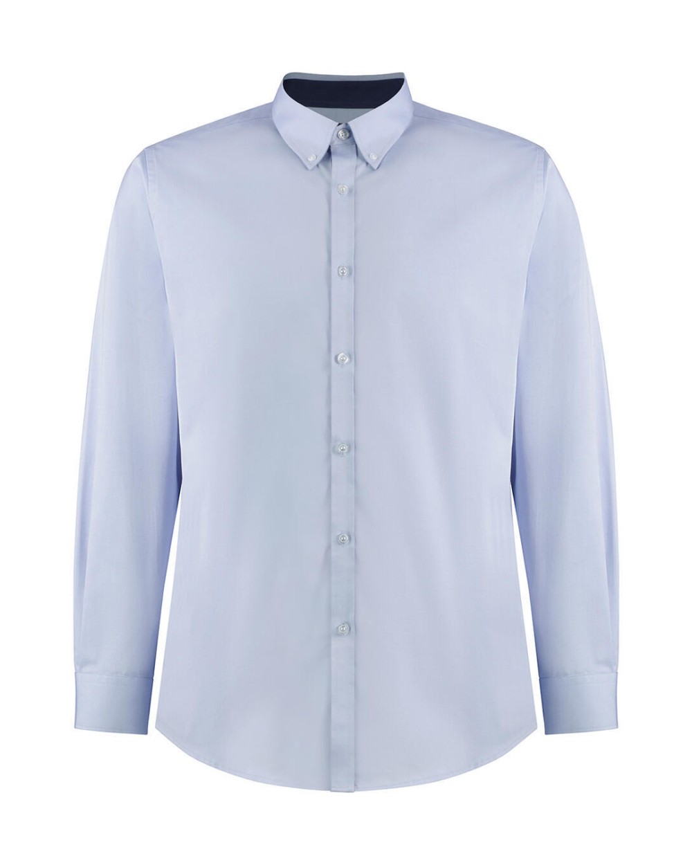 Hemden KUSTOM KIT Tailored Fit Premium Contrast Oxford Shirt voor bedrukking &amp; borduring