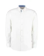Chemises personnalisable KUSTOM KIT Tailored Fit Premium Contrast Oxford Shirt