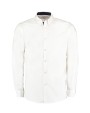 Hemden KUSTOM KIT Tailored Fit Premium Contrast Oxford Shirt voor bedrukking &amp; borduring