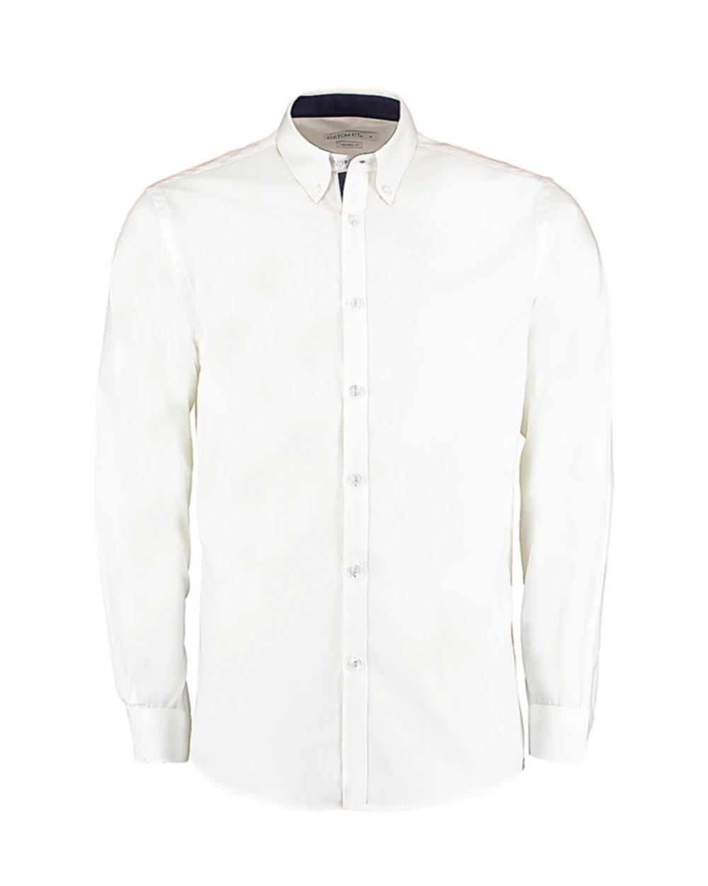 Chemises personnalisable KUSTOM KIT Tailored Fit Premium Contrast Oxford Shirt