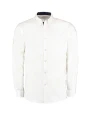 Hemden KUSTOM KIT Tailored Fit Premium Contrast Oxford Shirt voor bedrukking &amp; borduring