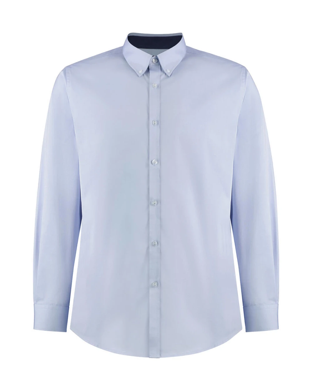 Hemden KUSTOM KIT Tailored Fit Premium Contrast Oxford Shirt voor bedrukking &amp; borduring