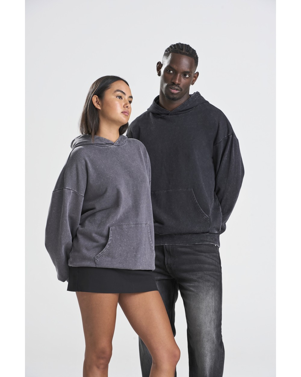 Sweaters & hoodies AWDIS VINTAGE WASHED HOODIE voor bedrukking &amp; borduring
