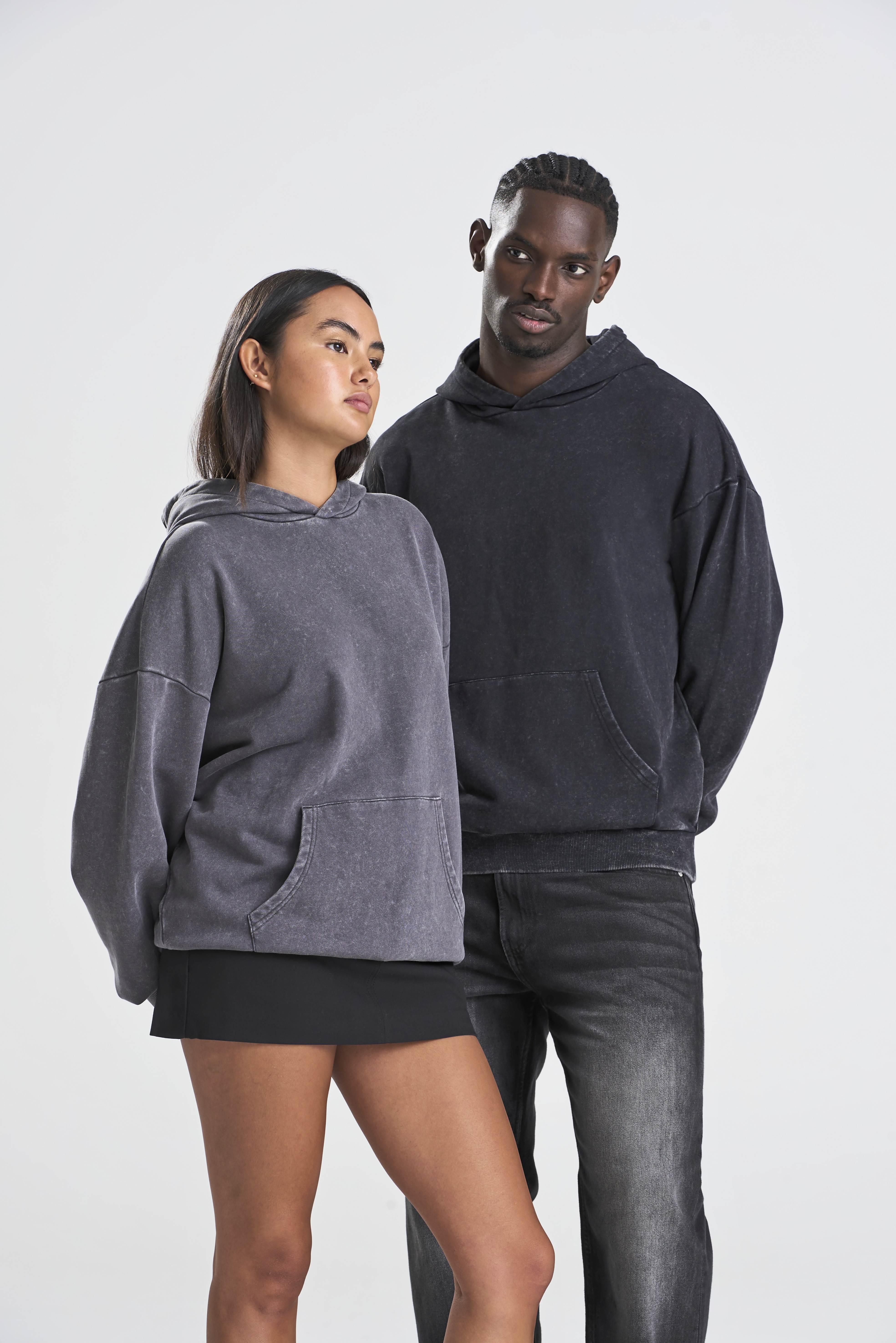 Sweat-shirts personnalisable AWDIS Vintage Washed Hoodie
