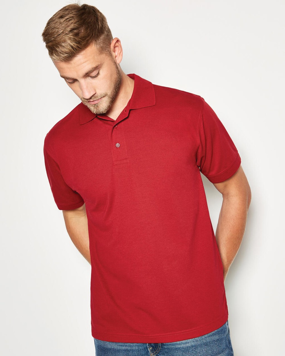Polo's KUSTOM KIT Men's Classic Fit Polo Superwash® 60º voor bedrukking &amp; borduring