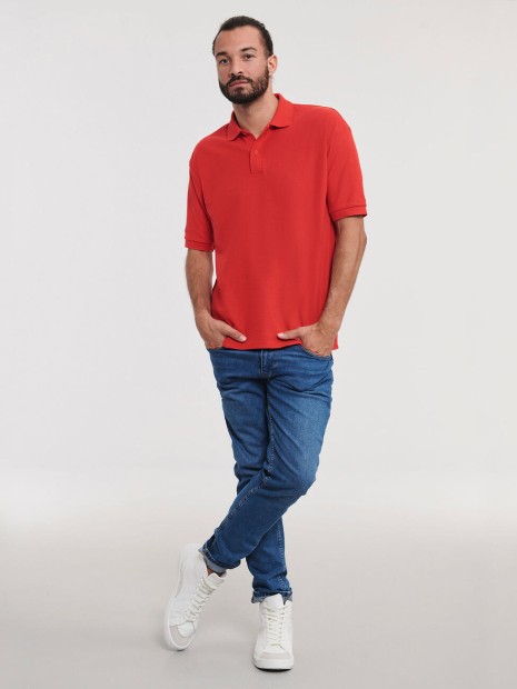Polos à personnaliser RUSSELL Men''s Classic Polycotton Polo 
