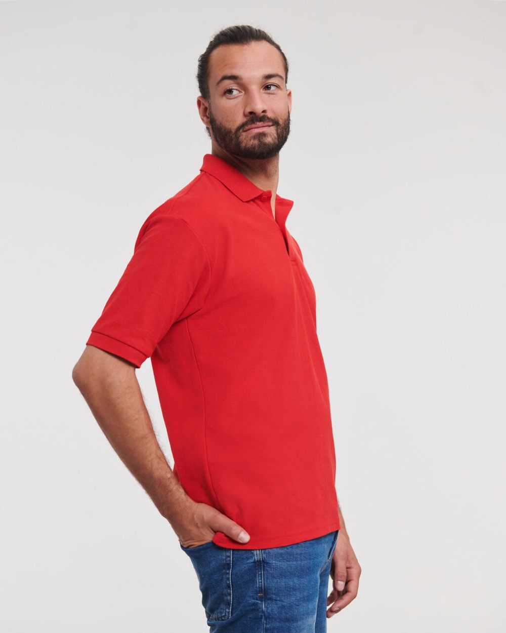RUSSELL Men's Classic Polycotton Polo Poloshirts personalisierbar