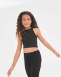 SKINNIFIT Kurzes Kinder-Top T-Shirts personalisierbar