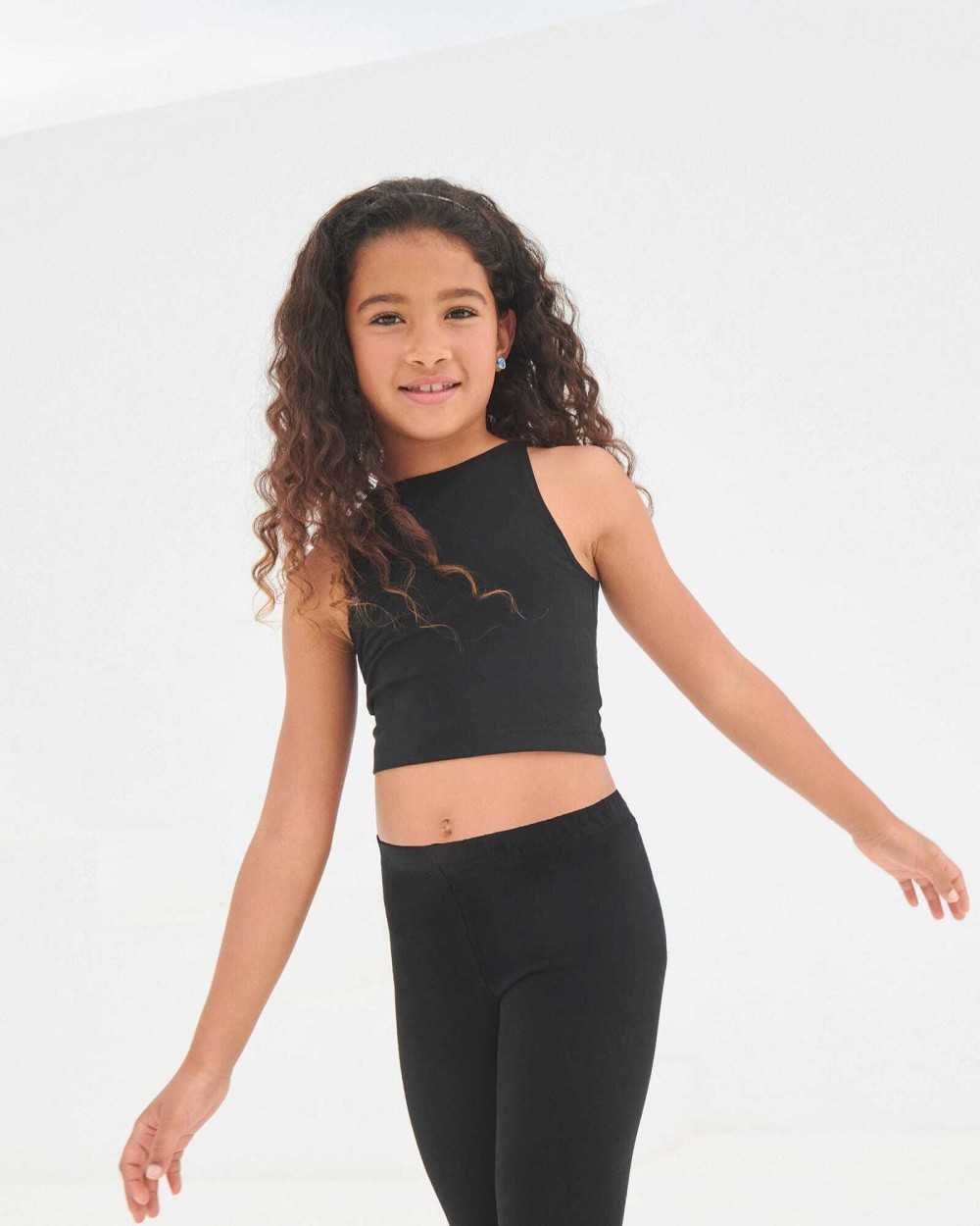 SKINNIFIT Kurzes Kinder-Top T-Shirts personalisierbar