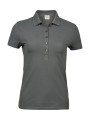 TEE JAYS LADIES LUXURY STRETCH POLO /api/colors/62a6aca7-7d20-4ed3-a8cf-63909f836cfa personnalisable