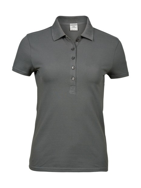TEE JAYS LADIES LUXURY STRETCH POLO /api/colors/62a6aca7-7d20-4ed3-a8cf-63909f836cfa personnalisable