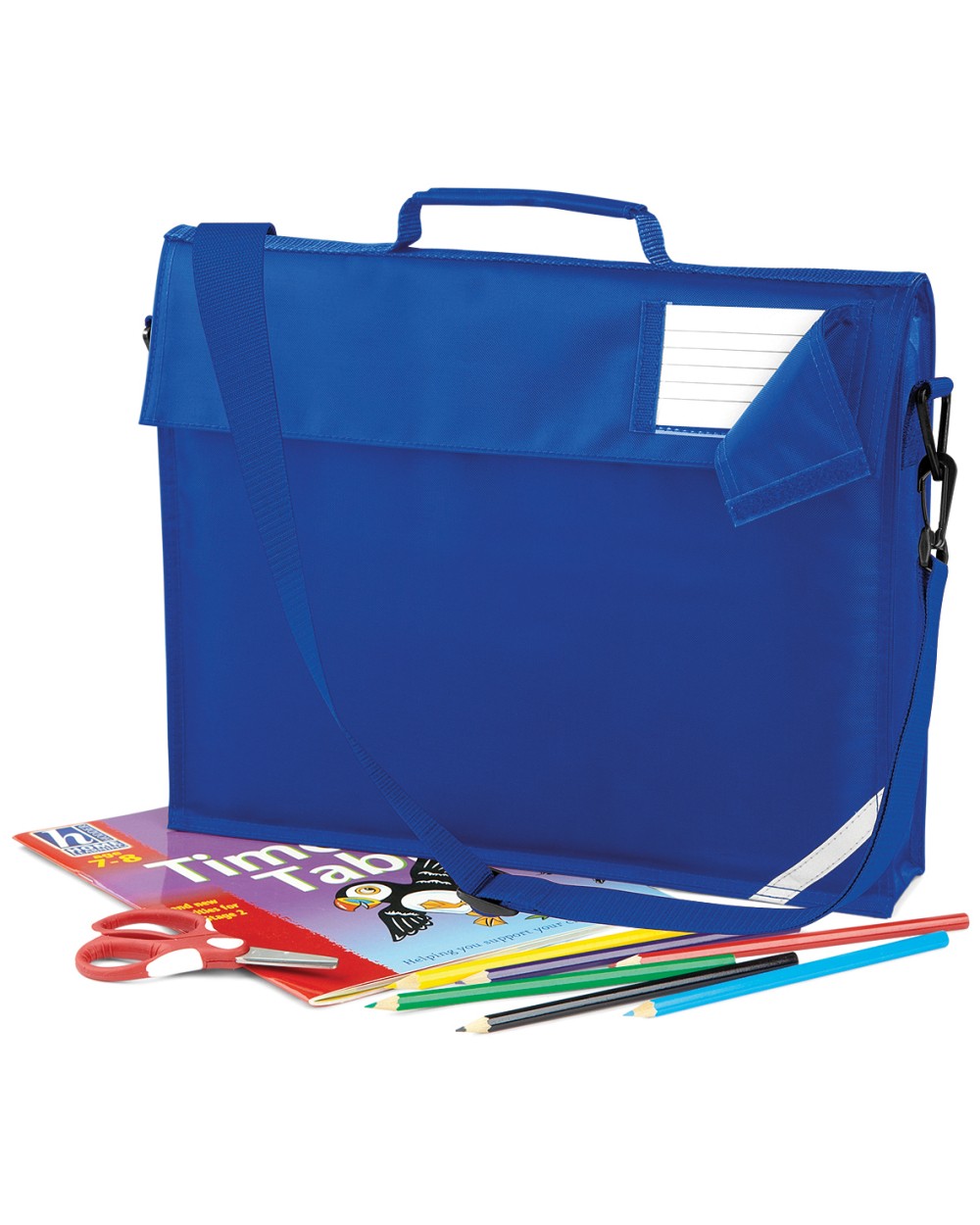 Tassen & Zakken QUADRA Junior Book Bag with Strap voor bedrukking &amp; borduring