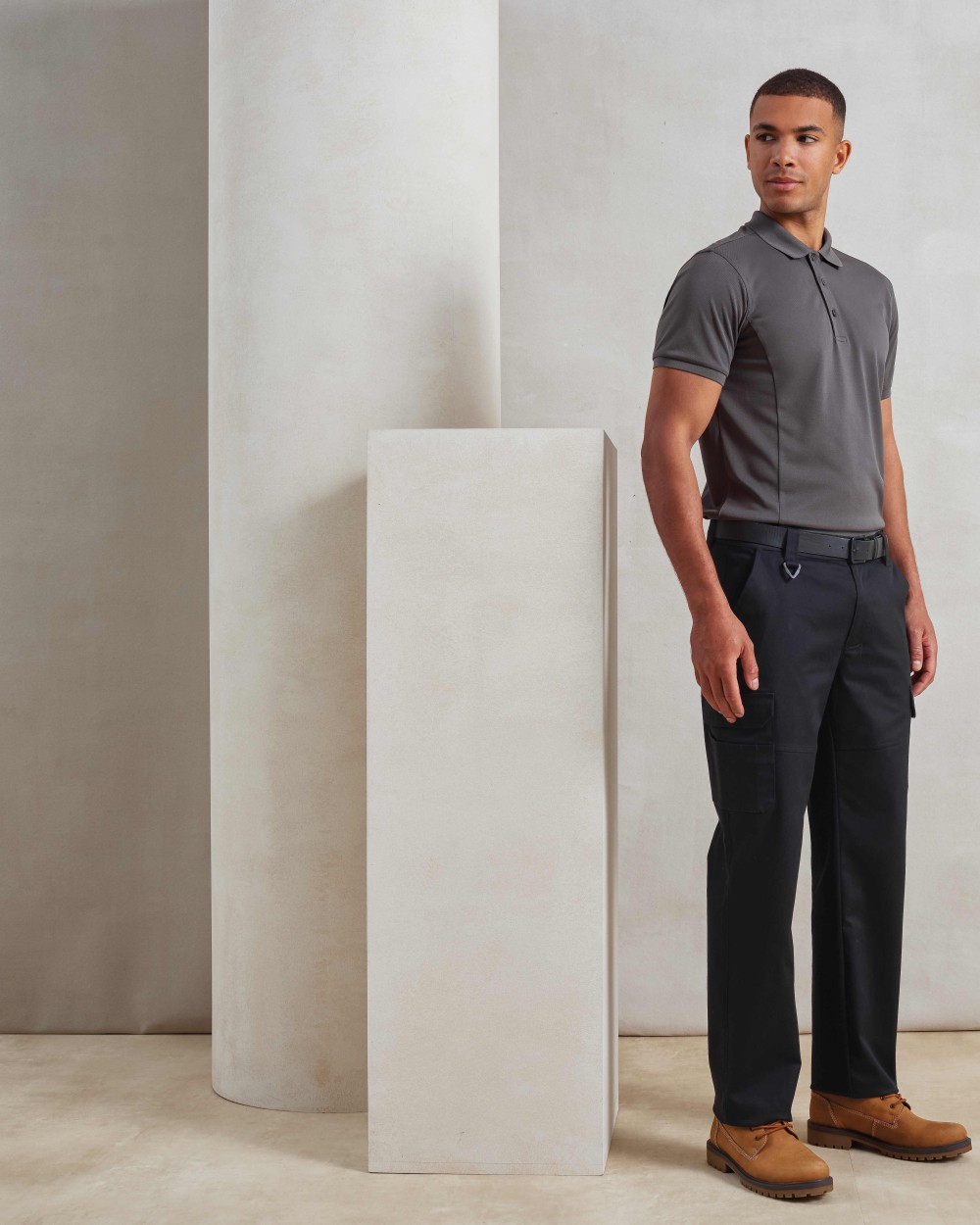 PREMIER Stretchchecker Cargo-Arbeitshose Hosen personalisierbar