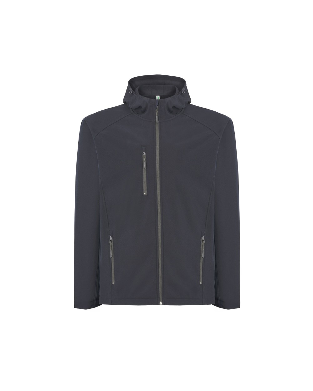 Softshells JHK FULL ZIP SOFTSHELL JACKET HOODED voor bedrukking &amp; borduring