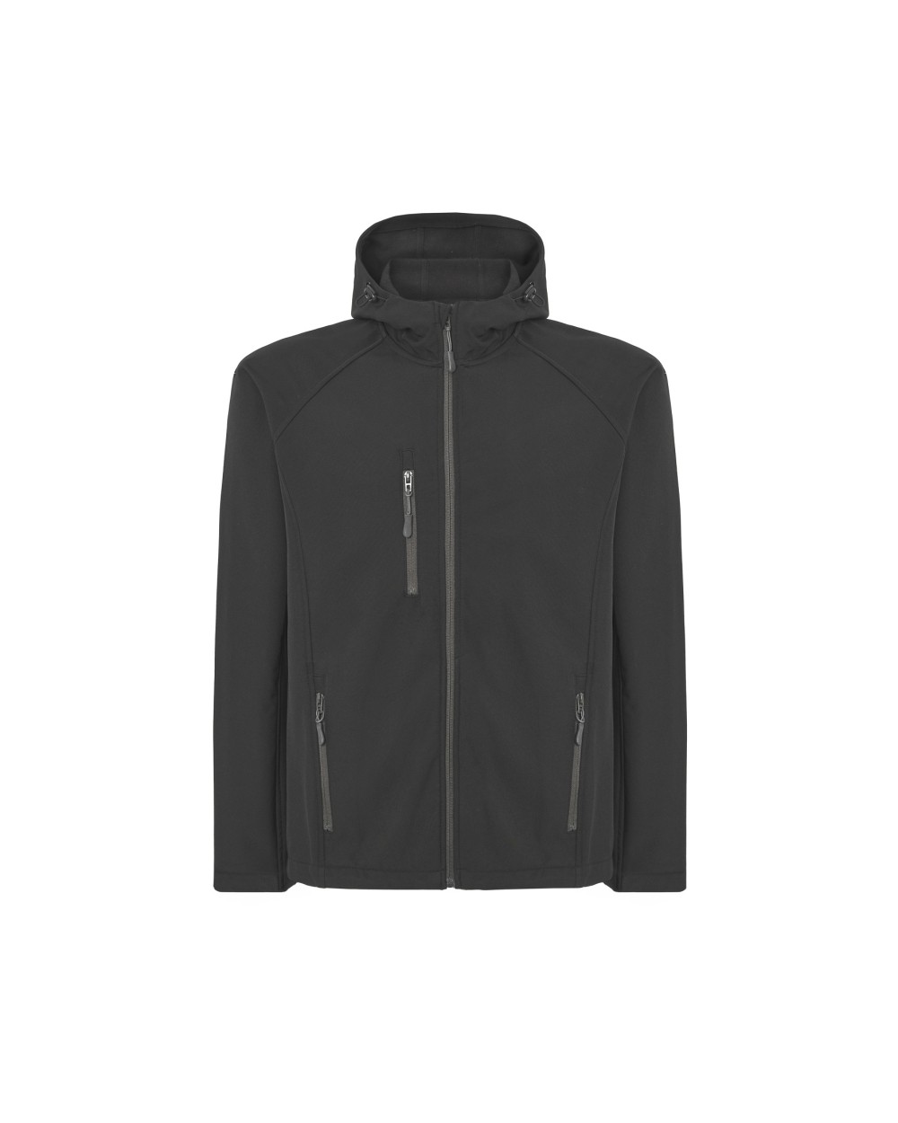 JHK FULL ZIP SOFTSHELL JACKET HOODED Softshells personalisierbar