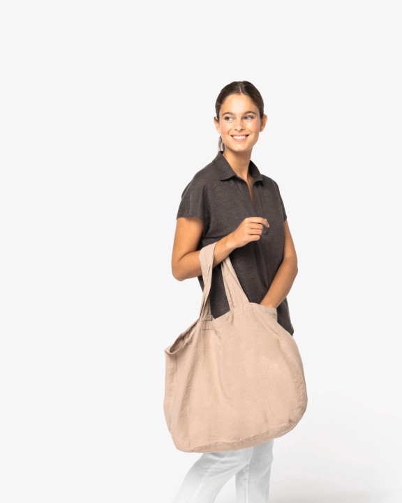 Tote bags personnalisable SPASSO Sac shopping en lin
