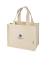 Tote bags 4DO Odessa mini-draagtas van 220 g/m² GRS gerecycled katoen 9 l voor bedrukking &amp; borduring