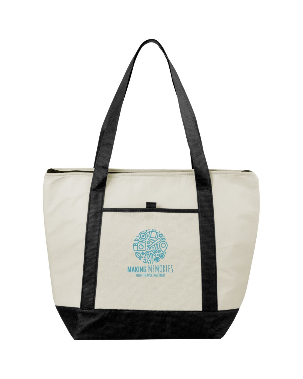 Tassen & Zakken 4DO Lighthouse non woven koeltas 21L voor bedrukking &amp; borduring