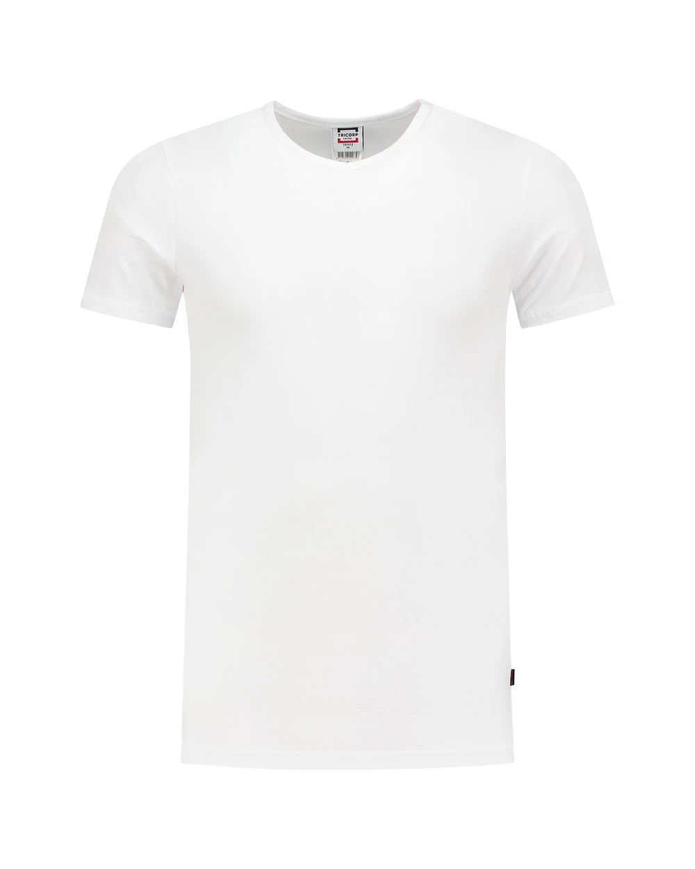T-shirts TRICORP T-shirt Elastaan Fitted V Hals voor bedrukking &amp; borduring