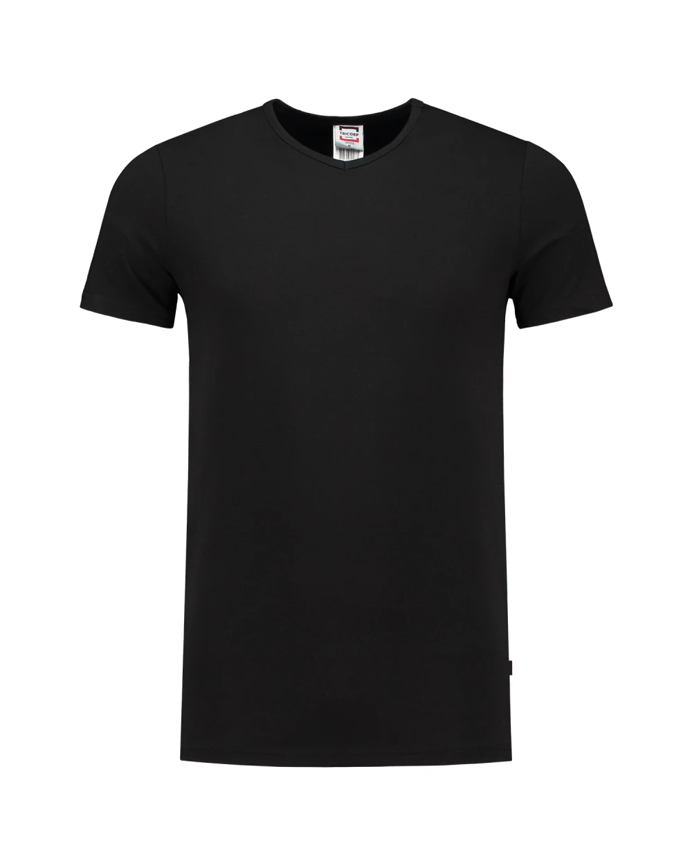 TRICORP T-Shirt Elasthan Fitted V-Ausschnitt T-Shirts personalisierbar