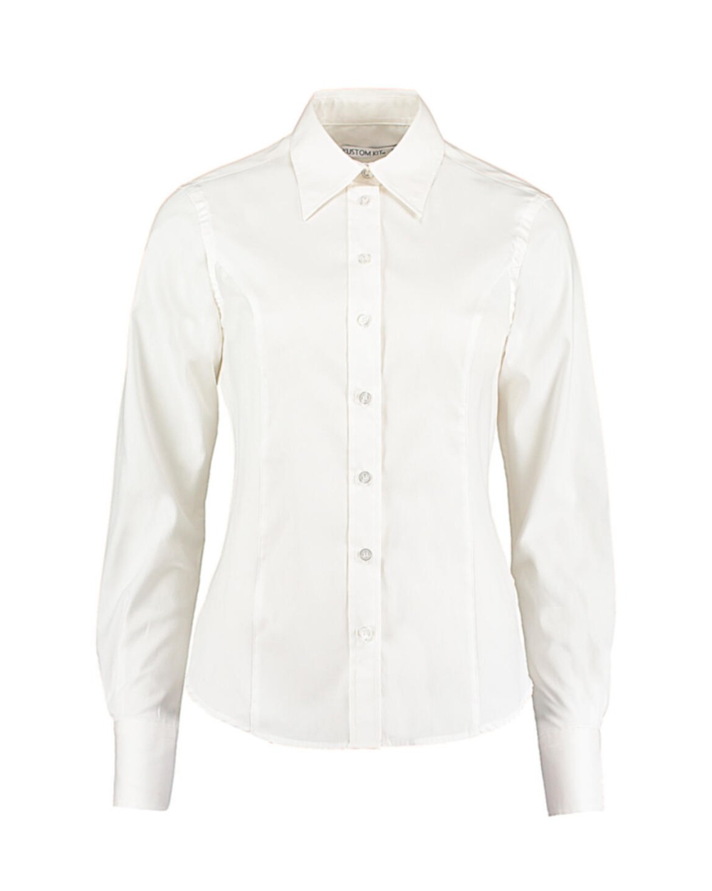 Hemden KUSTOM KIT Women's Tailored Fit Premium Oxford Shirt voor bedrukking &amp; borduring