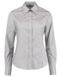 Hemden KUSTOM KIT Women's Tailored Fit Premium Oxford Shirt voor bedrukking &amp; borduring