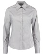 Hemden KUSTOM KIT Women's Tailored Fit Premium Oxford Shirt voor bedrukking &amp; borduring