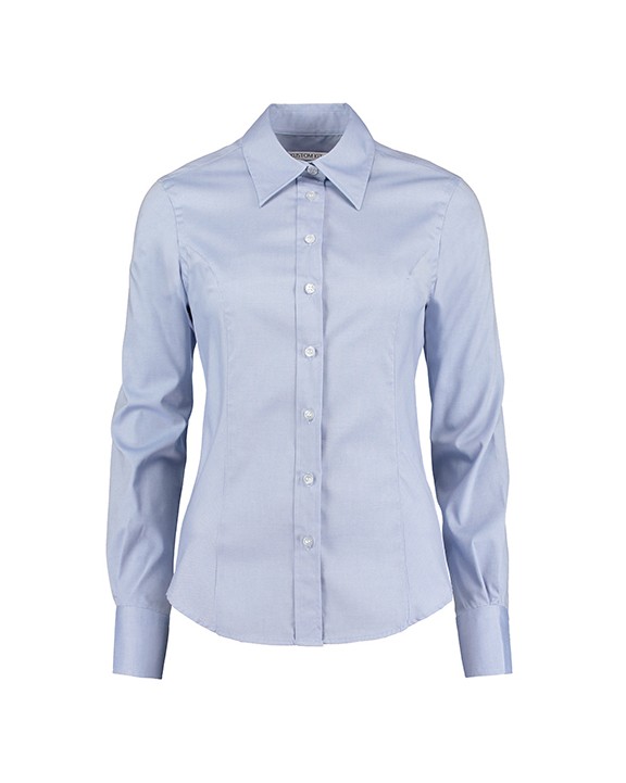 Chemises personnalisable KUSTOM KIT Women's Tailored Fit Premium Oxford Shirt