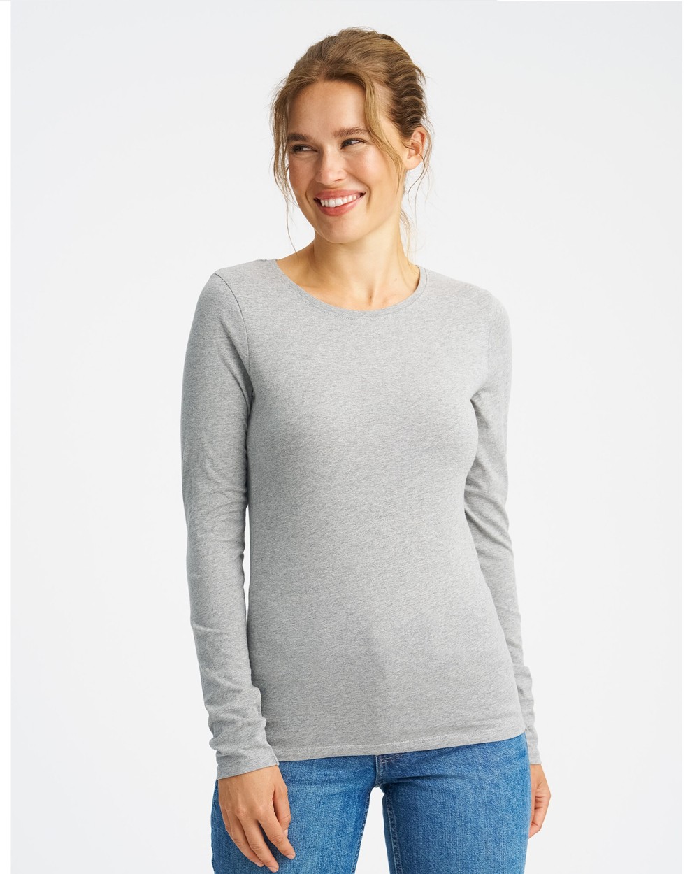 T-shirts NEUTRAL LADIES LONG SLEEVE TEE-SHIRT voor bedrukking &amp; borduring