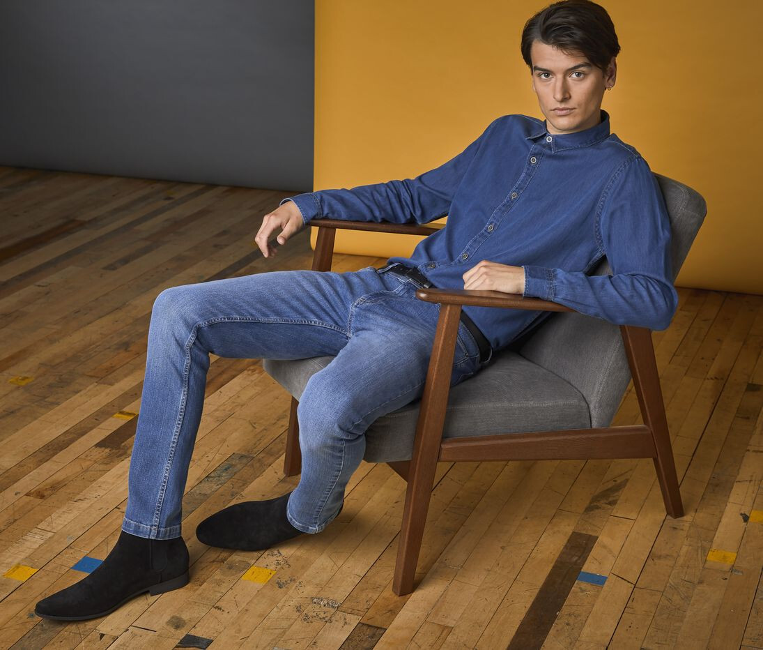 Pantalons personnalisable AWDIS MEN'S MAX SLIM JEANS