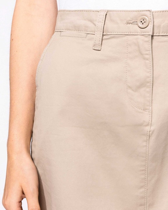 Broeken KARIBAN Rok chino voor bedrukking &amp; borduring