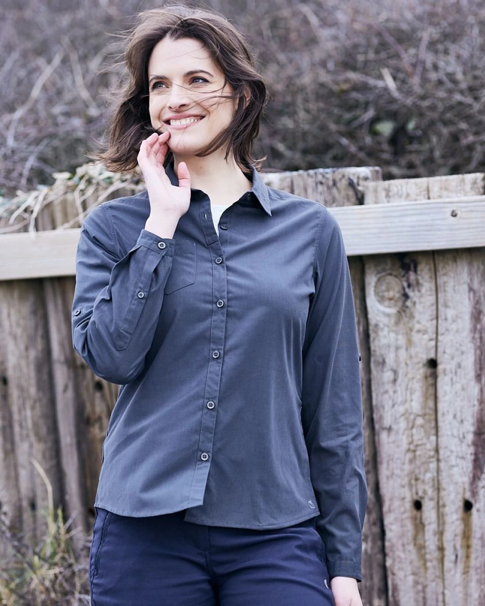 CRAGHOPPERS EXPERT EXPERT WOMENS KIWI LONG SLEEVED SHIRT Hemden personalisierbar
