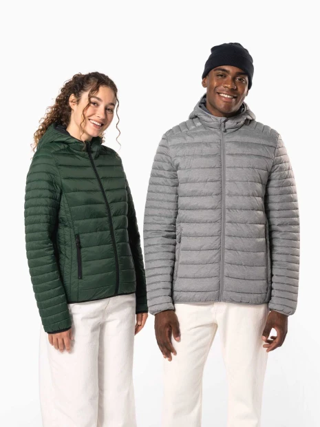 Vestes à personnaliser KARIBAN Doudoune légère capuche homme 