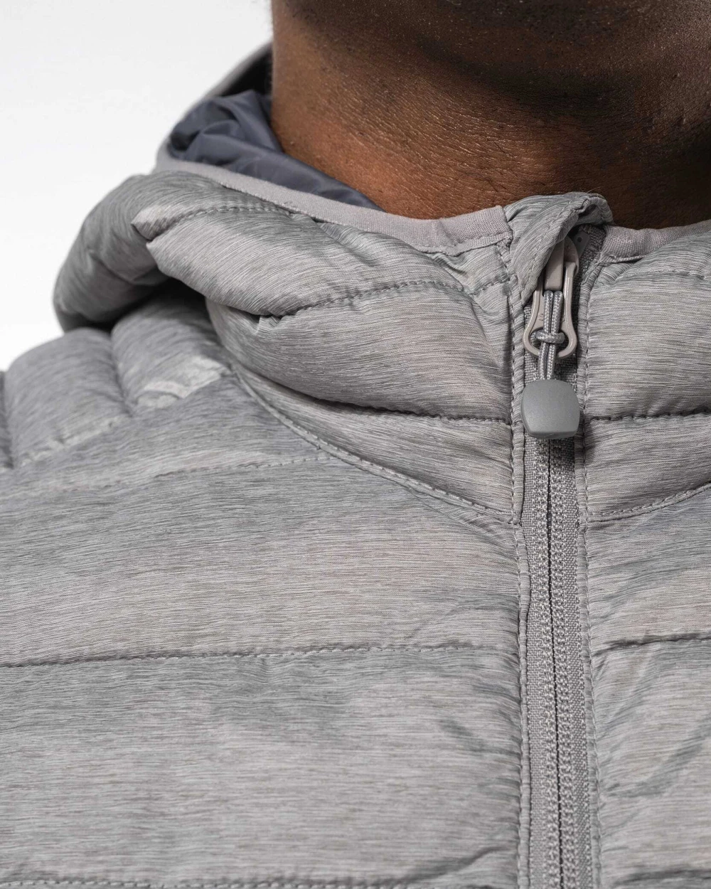 Jassen KARIBAN Men's lightweight hooded padded jacket voor bedrukking &amp; borduring