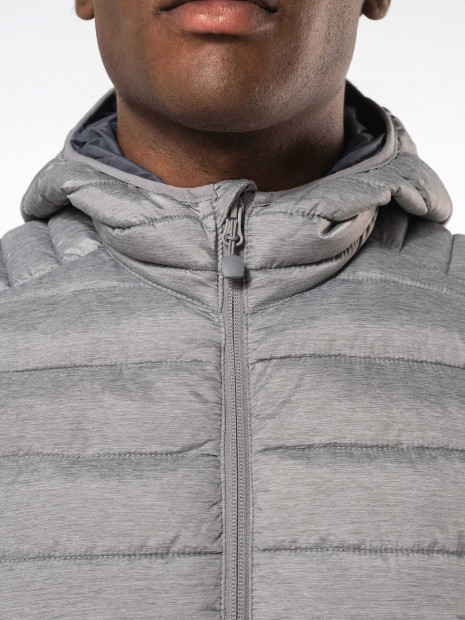 Vestes à personnaliser KARIBAN Doudoune légère capuche homme 