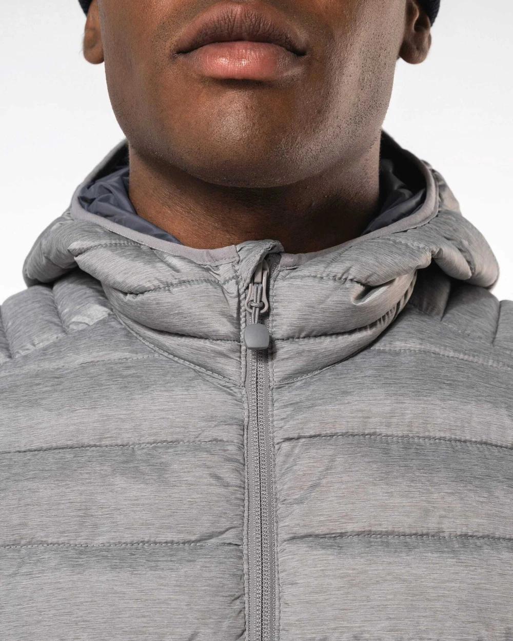 Jassen KARIBAN Men's lightweight hooded padded jacket voor bedrukking &amp; borduring