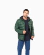 KARIBAN Leichte Herren-Steppjacke mit Kapuze Jacken personalisierbar