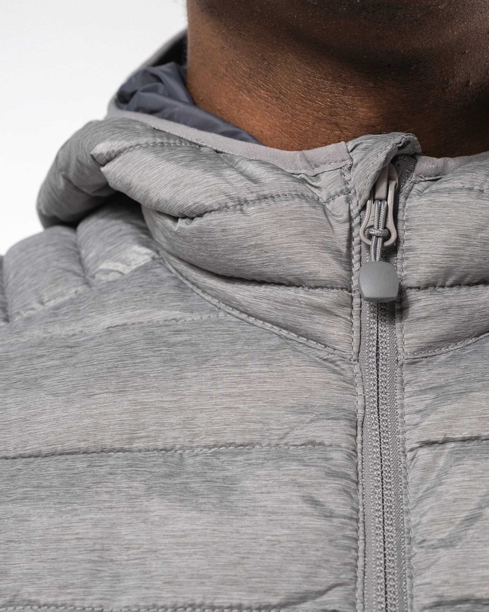 Jassen KARIBAN Men's lightweight hooded padded jacket voor bedrukking &amp; borduring