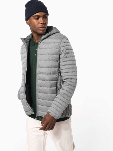 Vestes à personnaliser KARIBAN Doudoune légère capuche homme 