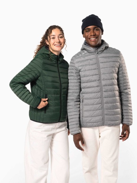 Vestes à personnaliser KARIBAN Doudoune légère capuche homme 