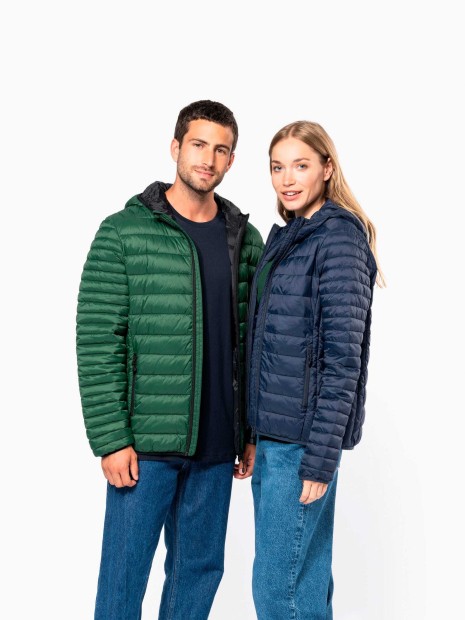 Vestes à personnaliser KARIBAN Doudoune légère capuche homme 