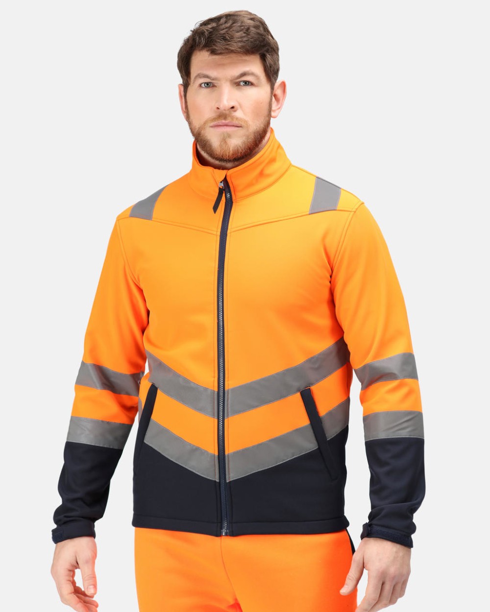 Softshells REGATTA Pro Hi Vis Softshell Jacket voor bedrukking &amp; borduring