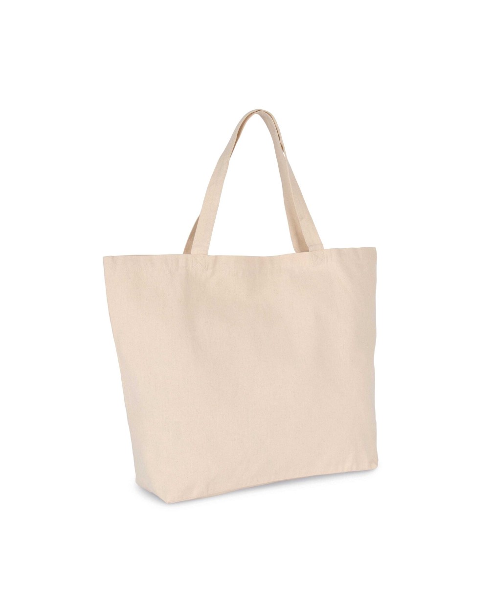 Tote bags KIMOOD Extra grote shopper van katoen voor bedrukking &amp; borduring