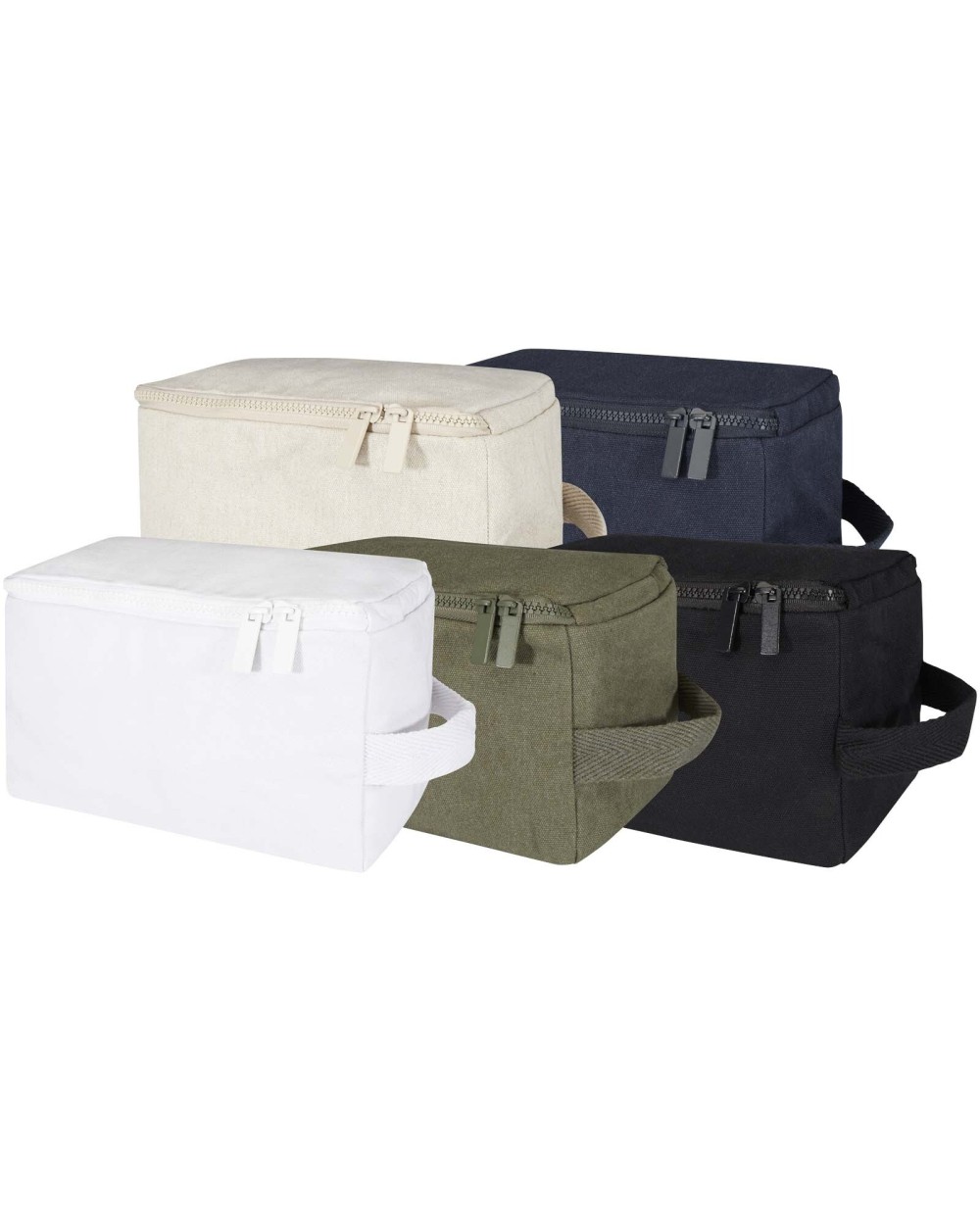 Tassen & Zakken 4DO Pack 500 g/m² Aware™ gerecyclede toilettas voor bedrukking &amp; borduring