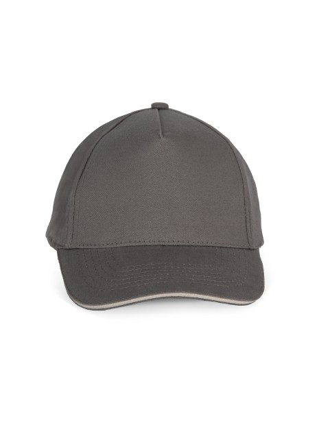 K-UP Casquette enfant avec sandwich contrasté - 5 panneaux /api/colors/012266f8-2e16-4a83-b235-36e585dcb385 personnalisable